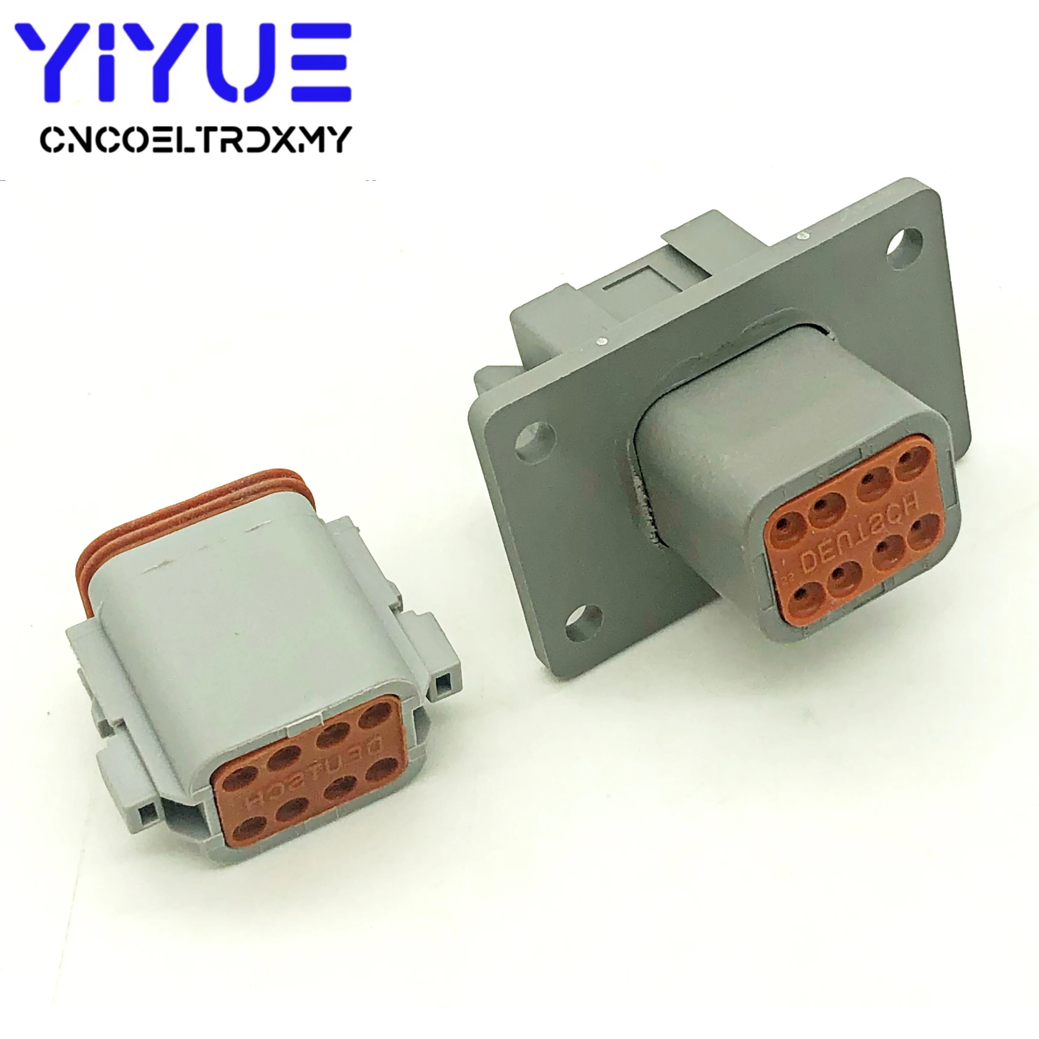 Deutsch DT Waterproof Wire Connector DT04-2/3/4/6/8P-L012 male and female 2/3/4/6/8Pin Automotive Sealed Plug with pins