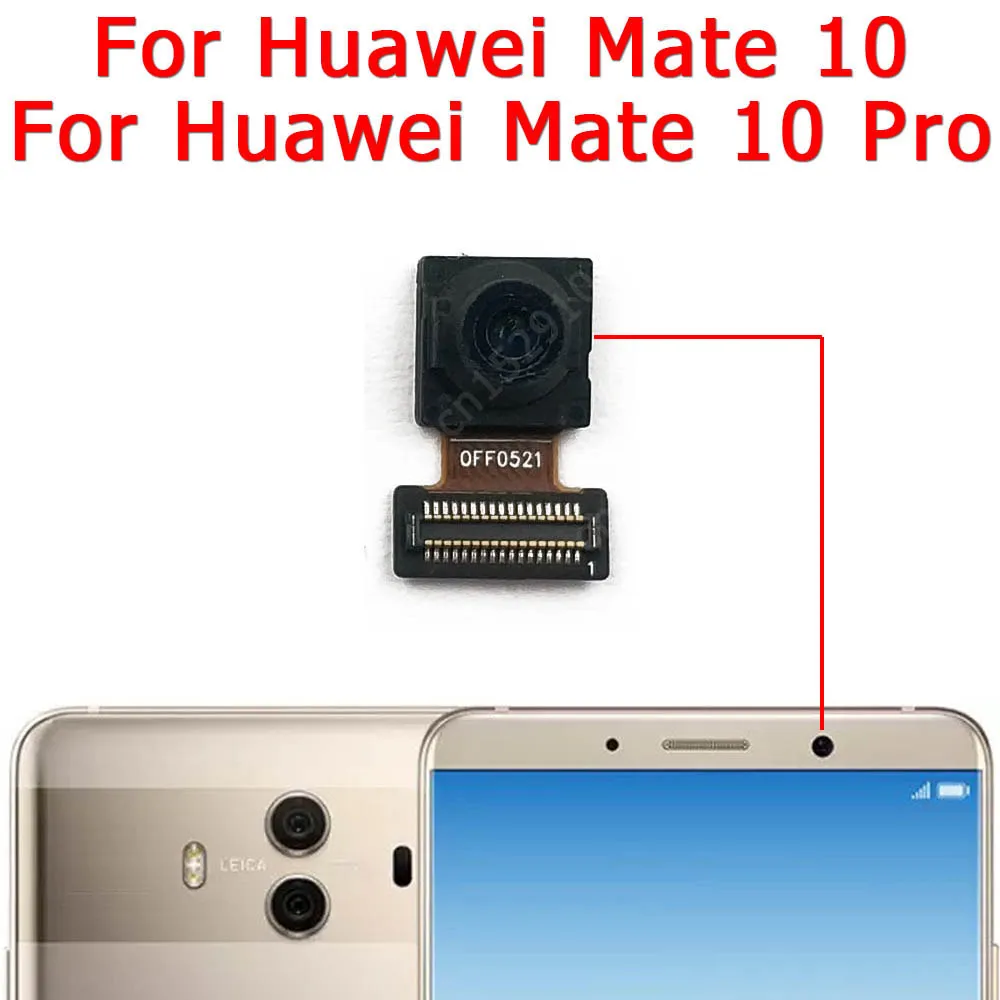 Dla Huawei Mate 10 Pro Mate10 10Pro przednia tylna tylna kamera przednia skierowana w stronę główną mała kamera części zamienne