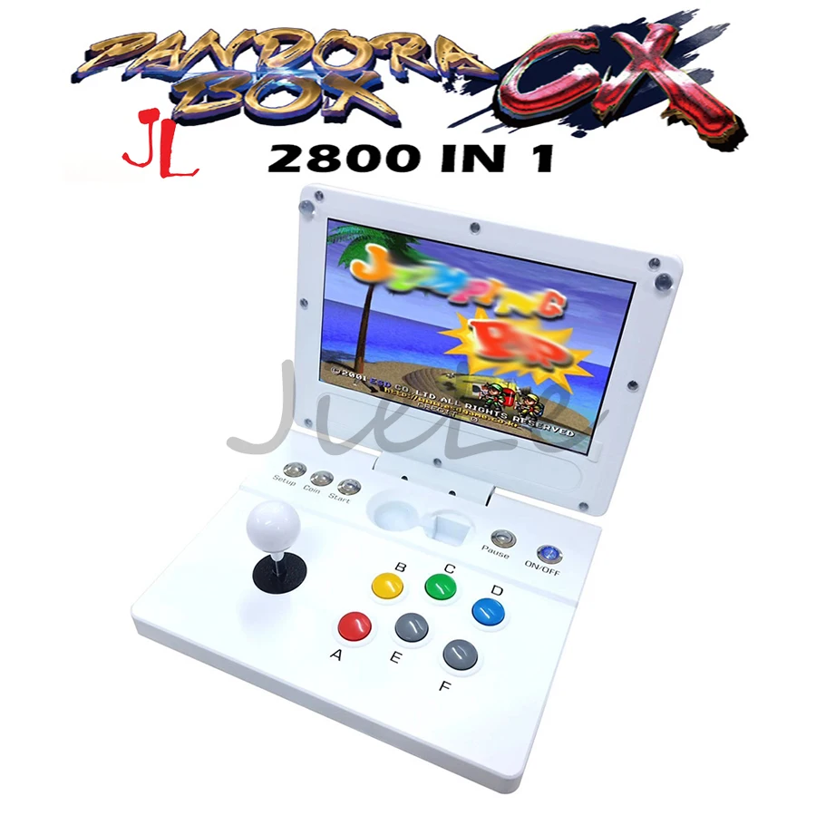 

2021 Retro Portable Console Pandora Box CX 2800 in 1 can 3P game save game progress can add the game mini Arcade with gamepad