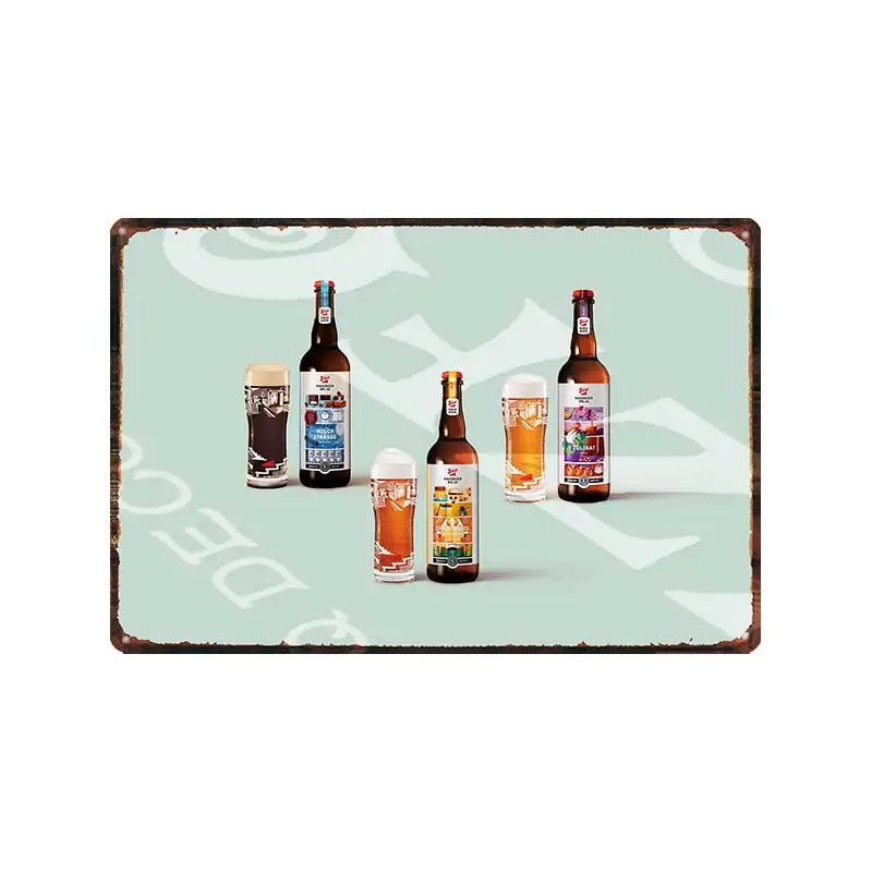 Austria  Beer Metal Tin signs  Plaque Metal Vintage Wall Bar Home Art Retro Craft Cinema Decor 30X20CM DU-9311A