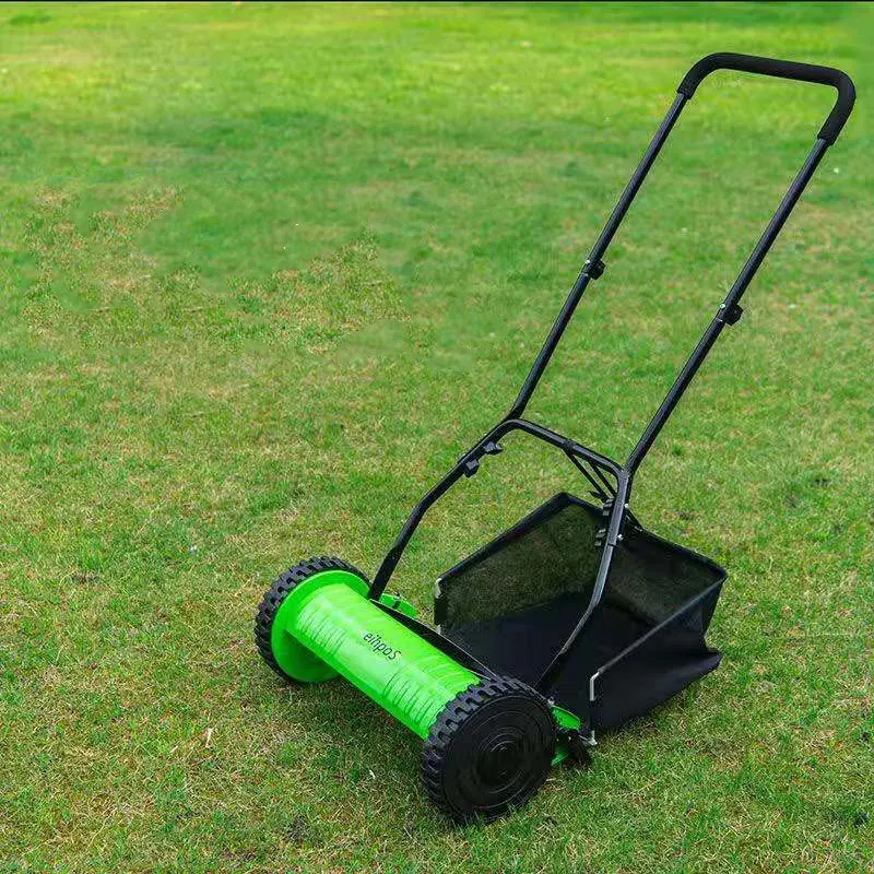 12/16/20 Inch Lawn Mower Hand-push Garden Tool Greenworks Charging-free Fuel-free Hob-type Football Field Practice Enjoy Outdoor