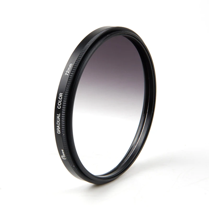Pixco 72 ミリメートル/77 ミリメートル卒業グレーフィルター色効果レンズフィルター