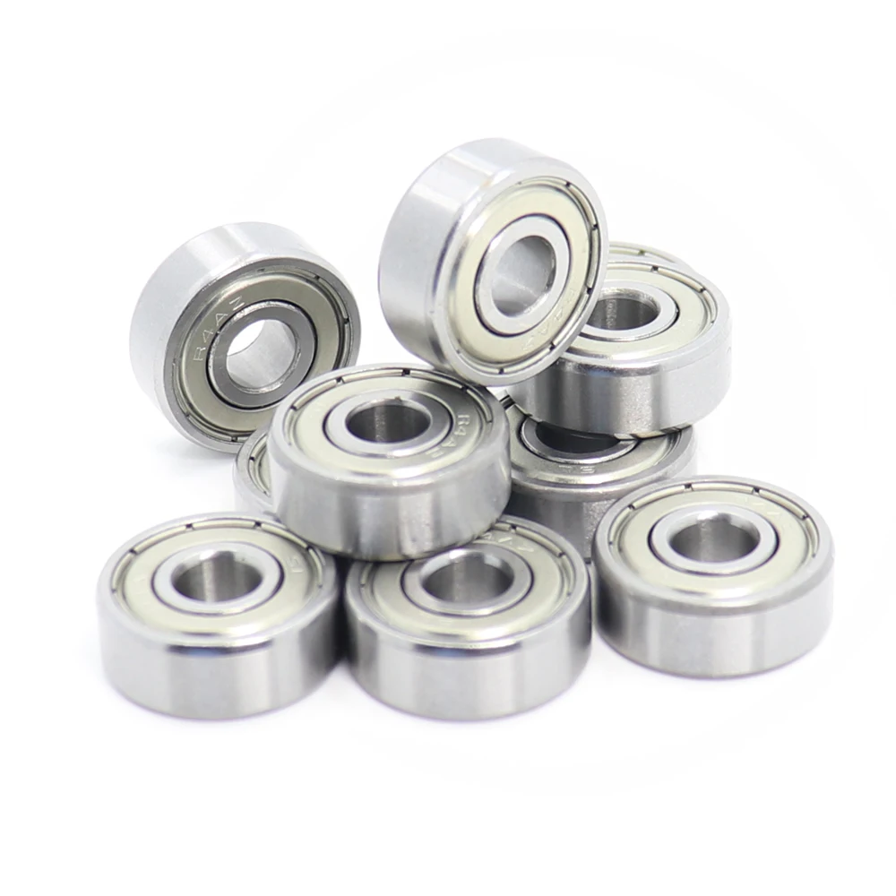 R4zz  R4Azz Bearing R6zz R8zz ABEC-1 10PCS Double Shielded Inch Miniature Ball Bearings R4z R4Az R6z R8z