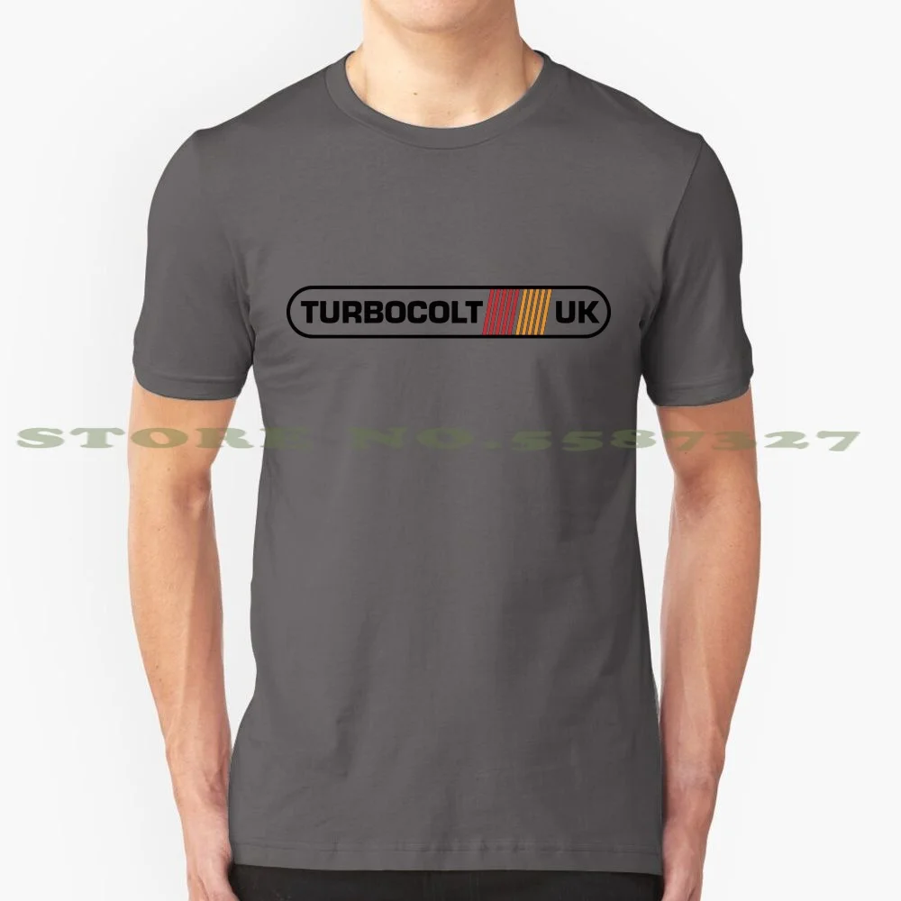 Turbocolt Uk ( For Light Items ) 100% Cotton T-Shirt Turbo Colt Ralliart