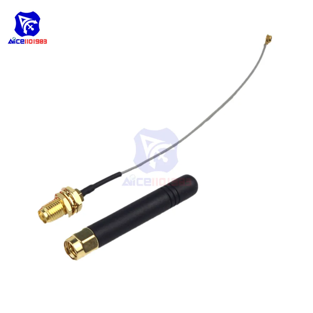 Diymore SIM800L GSM GPRS Modulo Core Quad-band Wireless Scheda di Porta Seriale TTL Interfaccia IPEX Antenna Micro SIM Card per Arduino