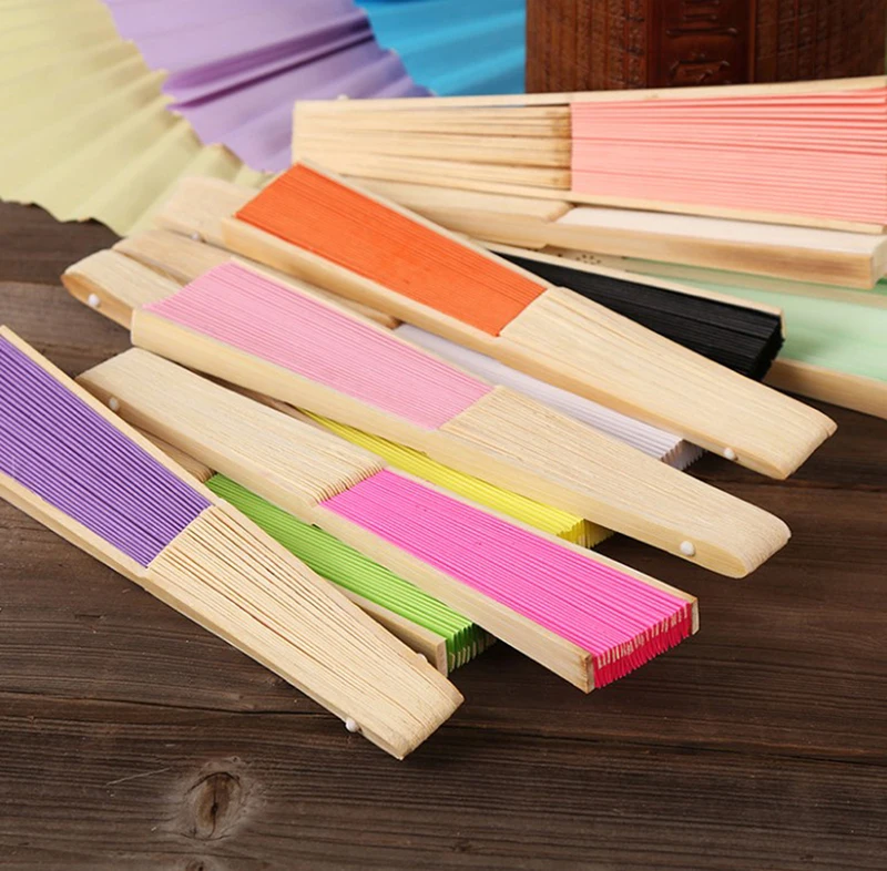 Складной-веер-ручная-шелковая-ткань-своими-руками-искусственная-деревянная-бамбуковая-старинная-Складная-веер-Сделай-Сам-Каллиграфия-Живопись