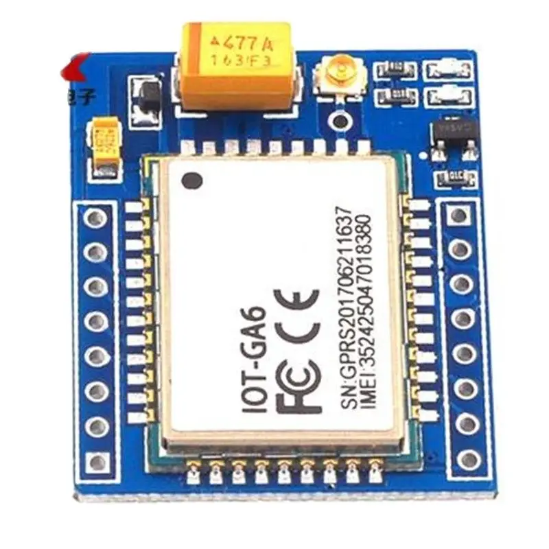 A6ミニgprs/gsmモジュールプリズム \ ボイス \ ワイヤレスデータ伝送スーパーシム800l