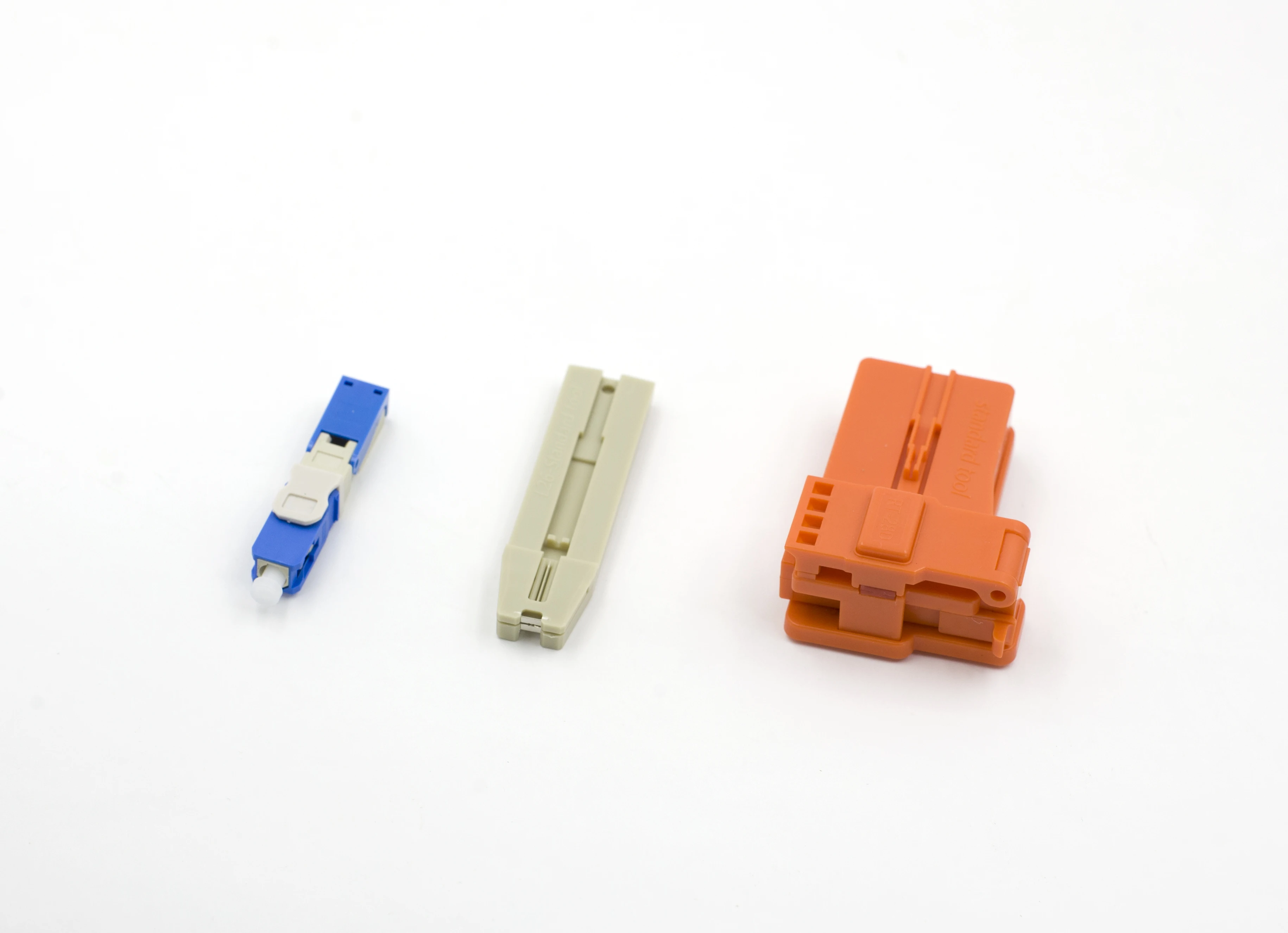 SC UPC Fiber Optic Fast Connectors Single Mode SC APC Fiber Optic Quick Connectors Mechanical Adapter for FTTH CATV Network