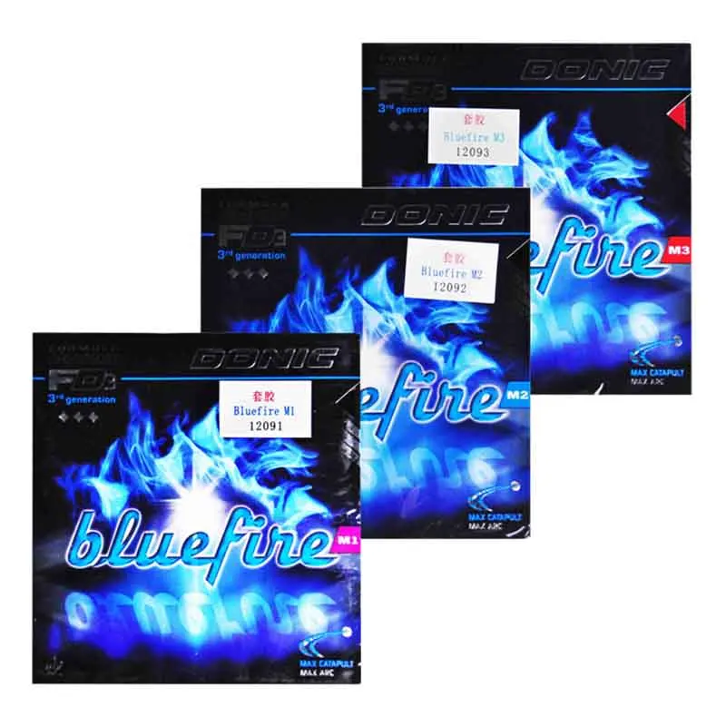 

Donic bluefire m1 m2 m3 table tennis rubber table tennis rackets racquet sports blue flame blue fire