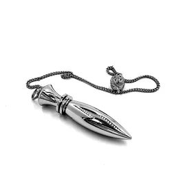 Wholesale, Metal Pendulum For Dowsing Divination Healing Spiritual Wicca Women Men Amulet Screw Shape Pendule Radiestesia Charm
