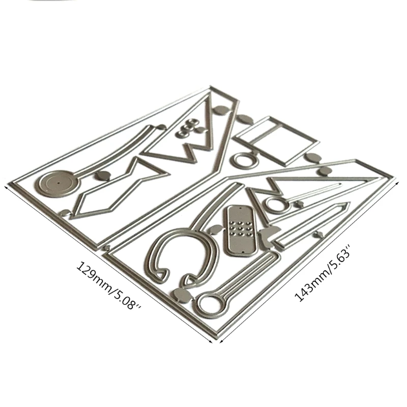 Doctor Clothes Metal Cutting Dies Stencil DIY Scrapbooking Album Paper Card Template Mold Embossing Decoration