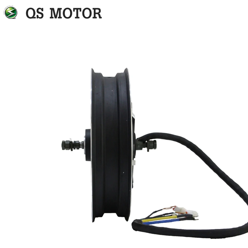 Siaecosys/QSMOTOR 17inch 8000W 273 50H V3 20kW Peak Brushless DC Electric Scooter Motorcycle Hub Motor