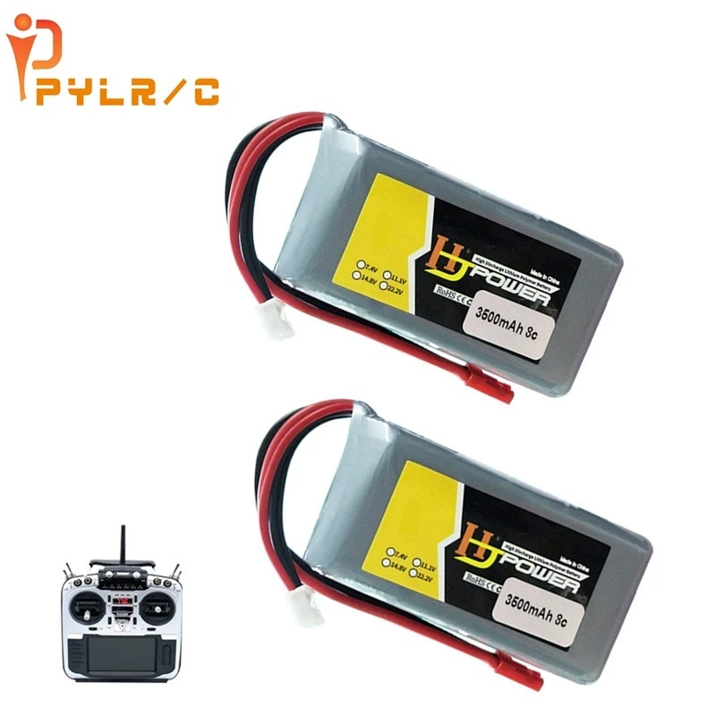 Upgrade Rc Lipo Battery 7.4V 3500MAH Lipo Battery for Jumper T12 T16 Open Source Multi-protocol Radio Transmitter 7.4v battery