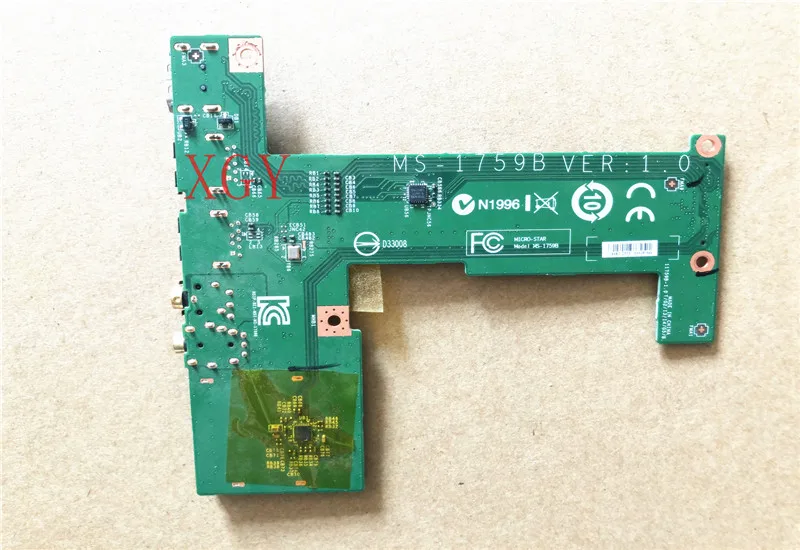 Original FOR MSI GE70 MS-1759 USB HDMI audio port small board MS-1759B  VER:1.0fully tested