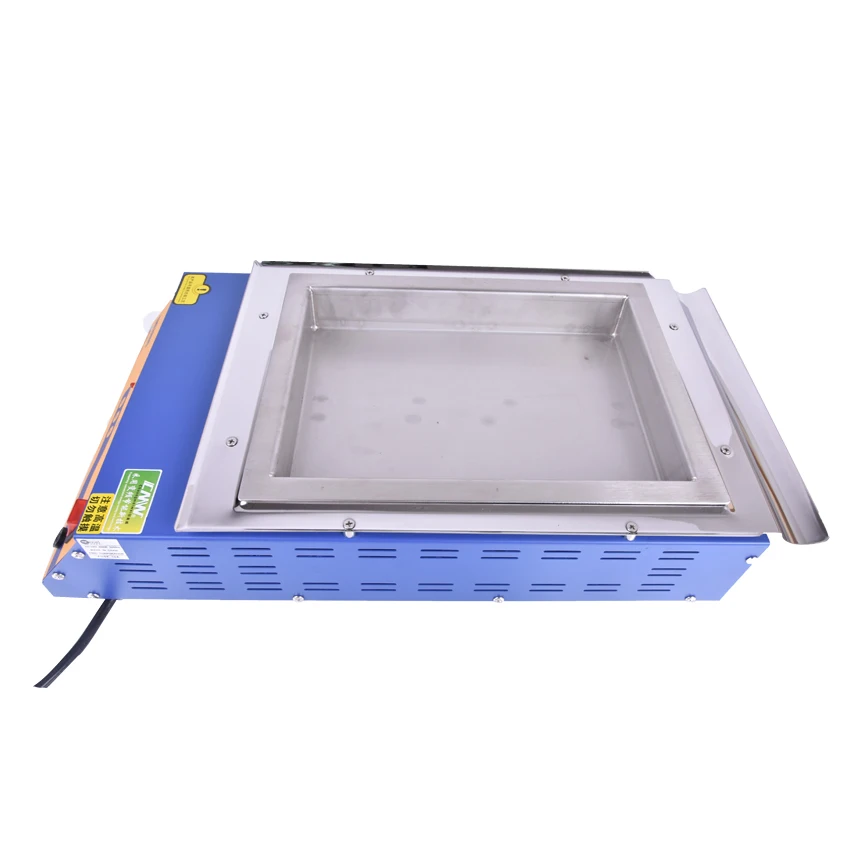Lead-free solder pot Digital display 2000w melt tin 21.2KG temperature adjustable Melting tin furnace square tin stove