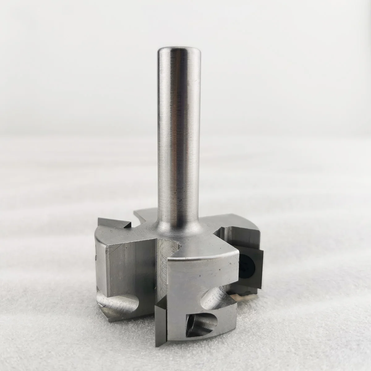 LIVTER  12mm 12.7mm 1/2'' shank Woodworking Machine Milling Tools with Carbide Inserts Spoilboard Surfacing CNC Router Bits