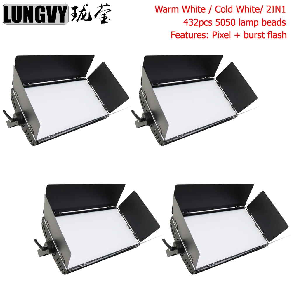 4pcs/lot Warm White/Cold White/2in1 200w Burst Flash Strobe Light  LED Strobe Light Flash Light Music Stage Club