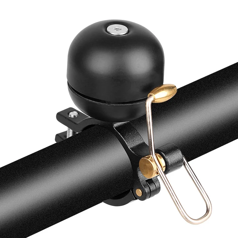 Outdoor MTB Road Bicycle Bell Cycling Stainless Steel Metal Warning Bell Bike Handlebar Horn Safety Mountain Bicycle Accessories