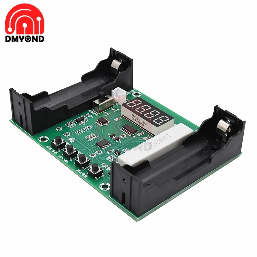 Imagem -04 - Verificador de Capacidade da Bateria de Lítio Embutida Bateria 18650 Mah Mwh Digital Monitor de Bateria de Carga Eletrônica dc 5v12v
