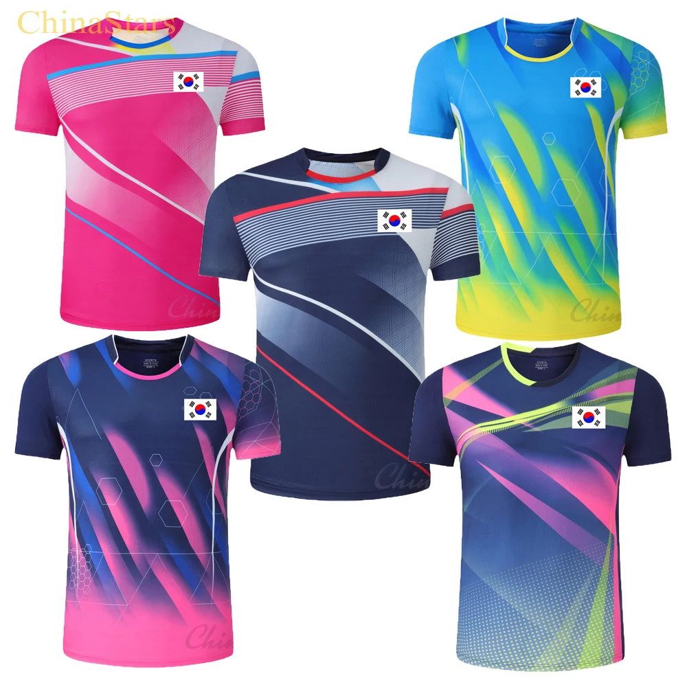 New Sport T-Shirts Men Women Tennis Top Tee Girls Badminton Jerseys Children Table Clothing Fitness Grym Tennis Sport Shirts