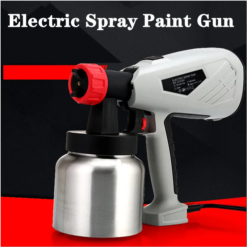 

220V 800W Electric Spray Paint Gun Removable High Pressure Electric Spray Paint Gun Home Electric Paint Sprayer