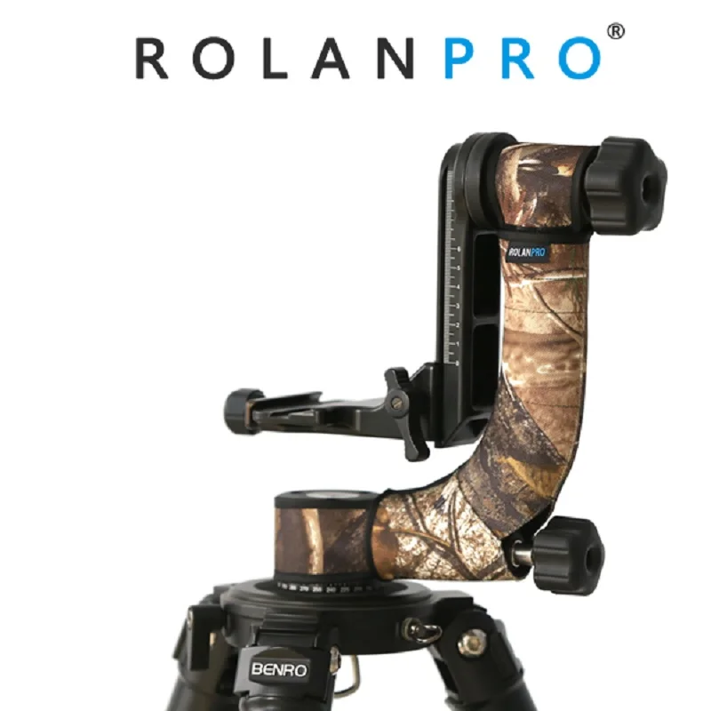 ROLANPRO Tripod Head Sleeve / Case For Gitzo Benro GH2 Wimberley WH-200 Gimbal Head Coat (Not Including Gimbal Head)