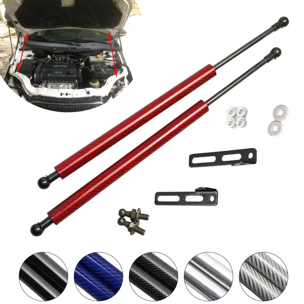 Amortyzator do Chevrolet AVEO Sonic T300 do Holden Barina 2012-2019 Przednia maska silnika Modyfikacja amortyzatorów gazowych Podnośnik Amortyzator
