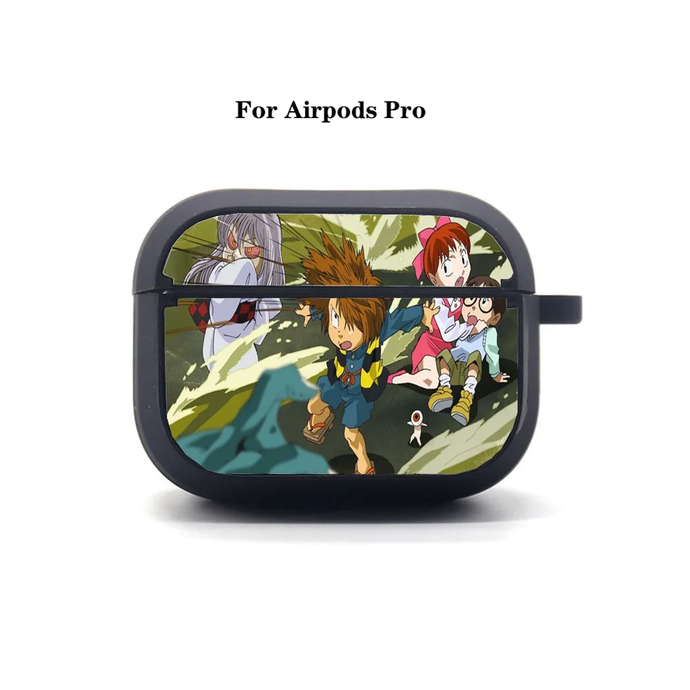 Anime GeGeGe no Kitaro AirPods Pro case Cover Apple AirPods Pro Earphone bag Soft Silicone Bluetooth Protective Earphone Case