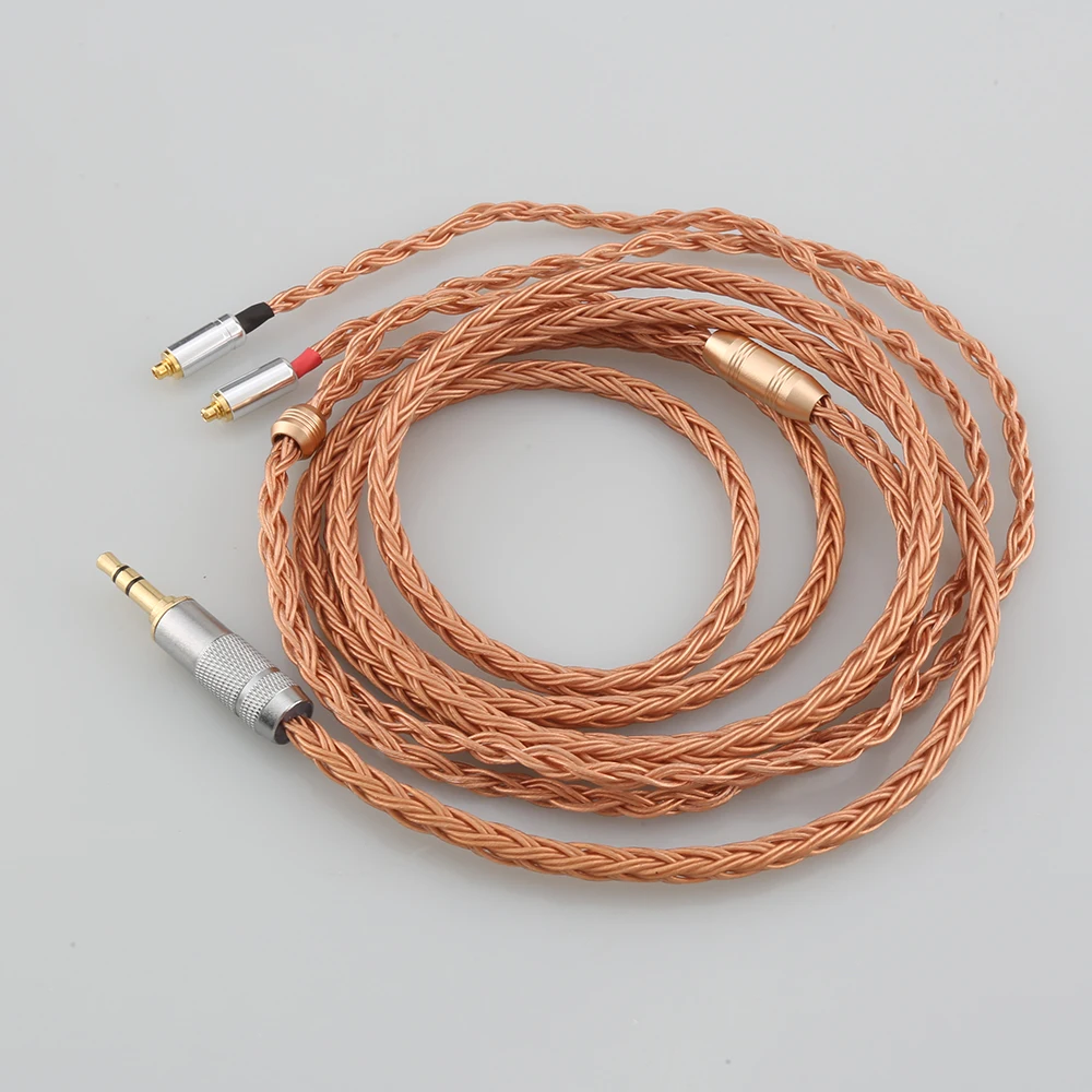 4.4mm 2.5mm 3.5mm XLR Balanced 16 Core 99% 7N OCC Earphone Headphone upgraded Cable For AKG N5005 N30 N40