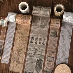 Journamm-Cinta de papel Washi de estilo Vintage, 11 diseños, pegatina para álbum de recortes, suministros escolares, decoración, cintas de papelería creativas DIY