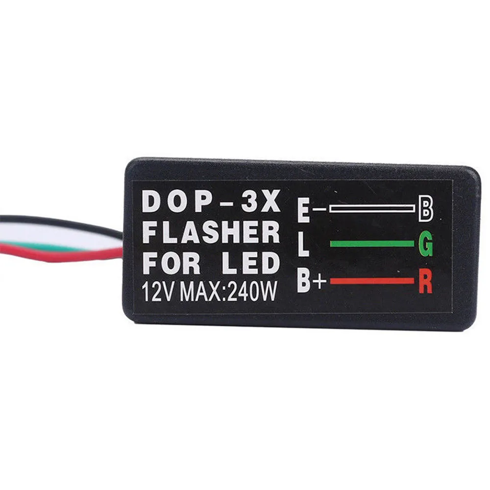 Turn Light Flasher Controller Motorcycle LED flashing relay Motorcycle LED special flash relay three-wire flash