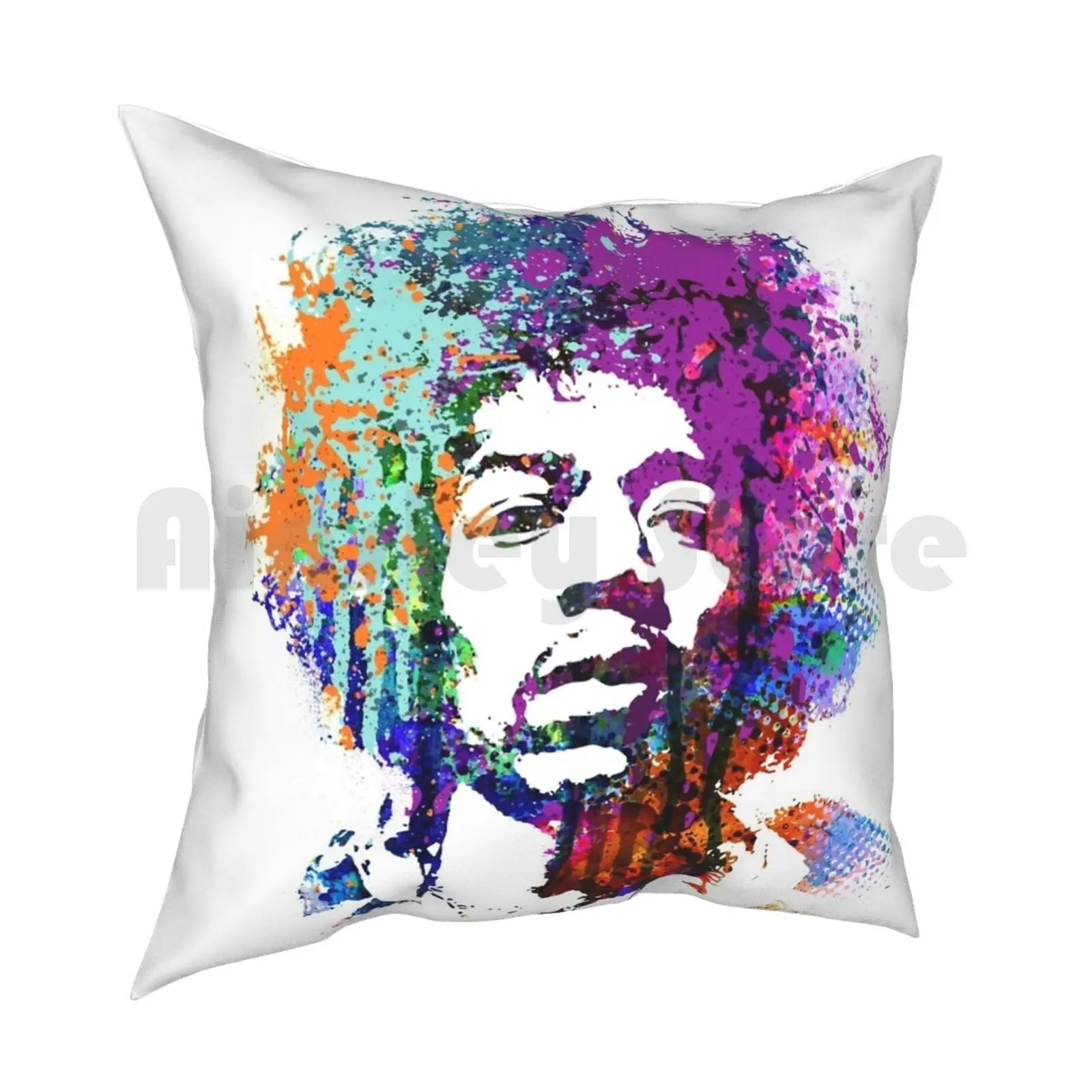 Guitar God #5 Pillow Case Printed Home Soft Throw Pillow Classic N Roll And Roll Music Music Musician Star Singer Famous