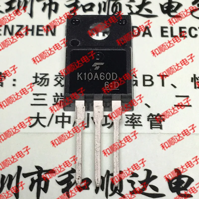 10pcs/lot TK10A60D K10A60D TO-220F 500V10A