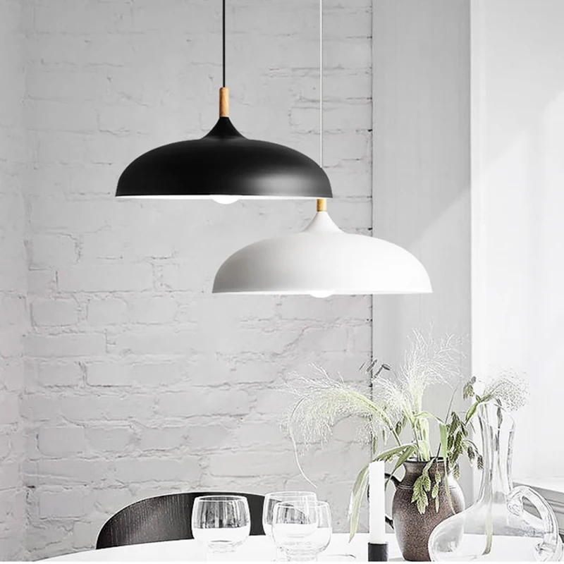 

Aluminum Pendant Lights Kitchen Living Lamp Nordic Decor Luminaire Dining Room Restaurant Suspension Hanging Lighting Fixtures