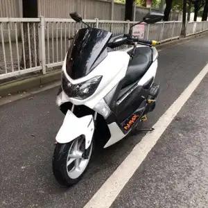 Pára-brisas do farol da motocicleta, pára-brisas longo para Yamaha Nmax155, Nmax125, Nmax 125, 155, 2016-2018 6 principais vendas bolha yamaha nmax - №1