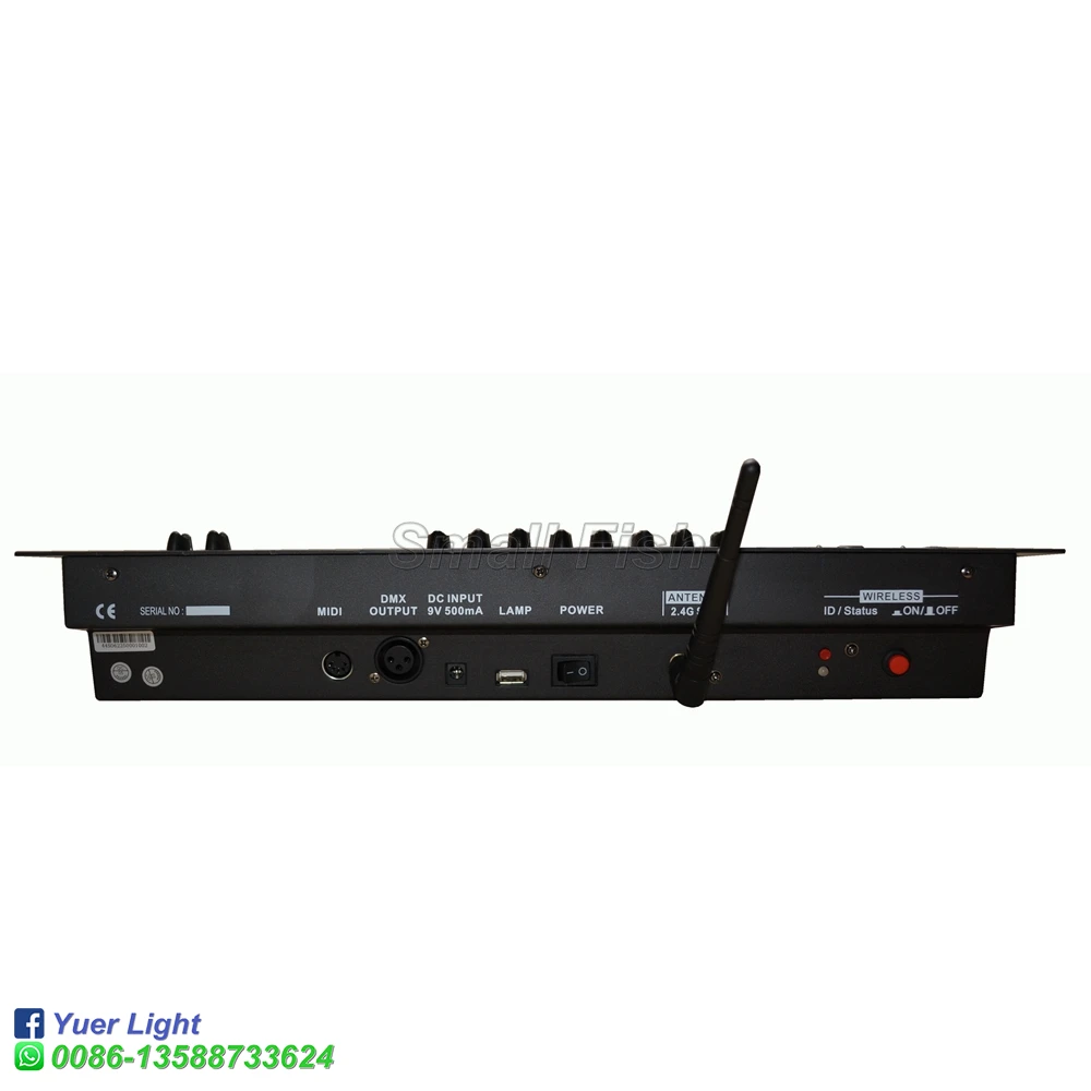 Imagem -04 - sem Fio Dmx Controlador 192-w Dmx Console para Led Par Movendo a Cabeça Holofotes dj Controlle Discoteca Iluminação de Palco Alta Qualidade 2.4g