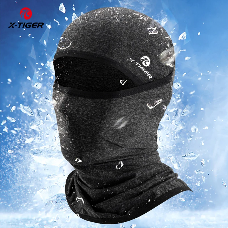 X-TIGER Sport Face Mask Summer Cycling Fishing Running Neck Scarf Unisex Sun Protection Mountain Bike Cycling Balaclava Headband