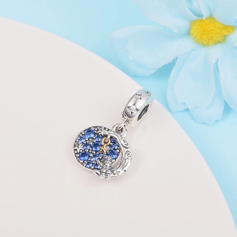 Winter Snake Chain Bracelets Girl Friends 100% Real Silver 2021 Trend Logo Dangle Pendant Beads S925 Sterling Jewelry Charm