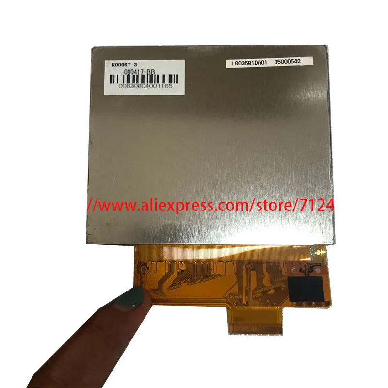 3. 7-calowy ekran LCD LQ036Q1DA01 K0006T-3 wyświetlacz 091013-BB do procesora głośników DBX DriveRack 4800