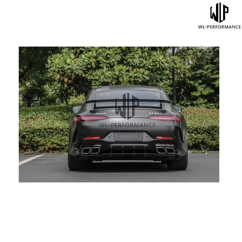 AMG GT Upper Dry Carbon Fiber Rear Spoiler Wings Car Styling For Mercedes-Benz AMG GT GT63S Style Car Body Kit