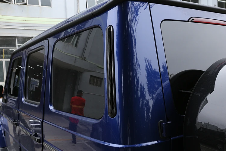 Für Mercedes Benz G Klasse W463 W464 G500 G550 G55 G63 2015-2017 Auto hinten C-Säule Seite Entlüftung auslass Verkleidung Abdeckung – Detail 4