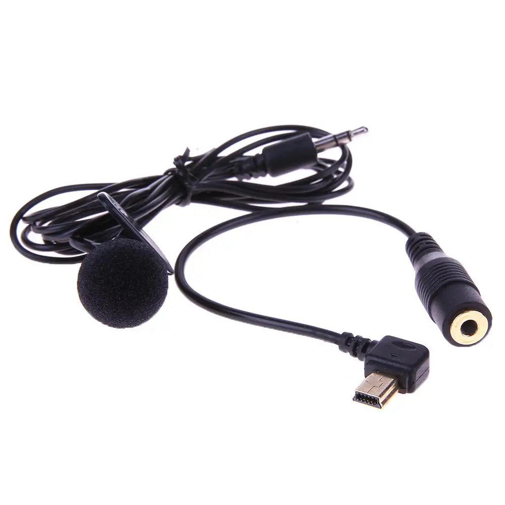 Professional Mini USB Microphone With Clip High Sensitivity External Mic Stereofor GoPro Hero 3/3+ Camera USB Microphone