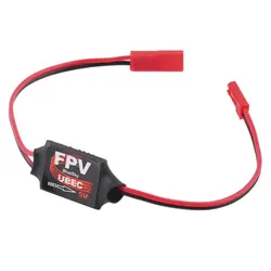 Módulo reductor convertidor de DC-DC 3A 5V 12V Mini BEC para avión RC promoción FPV accesorio de avión de aire RC negro y rojo Venta caliente