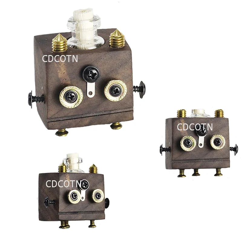 New Car Air Freshener Wooden Robot Box Car Perfume Air Conditioning Air Outlet Perfume Clip Auto Interior Decoration Accessories