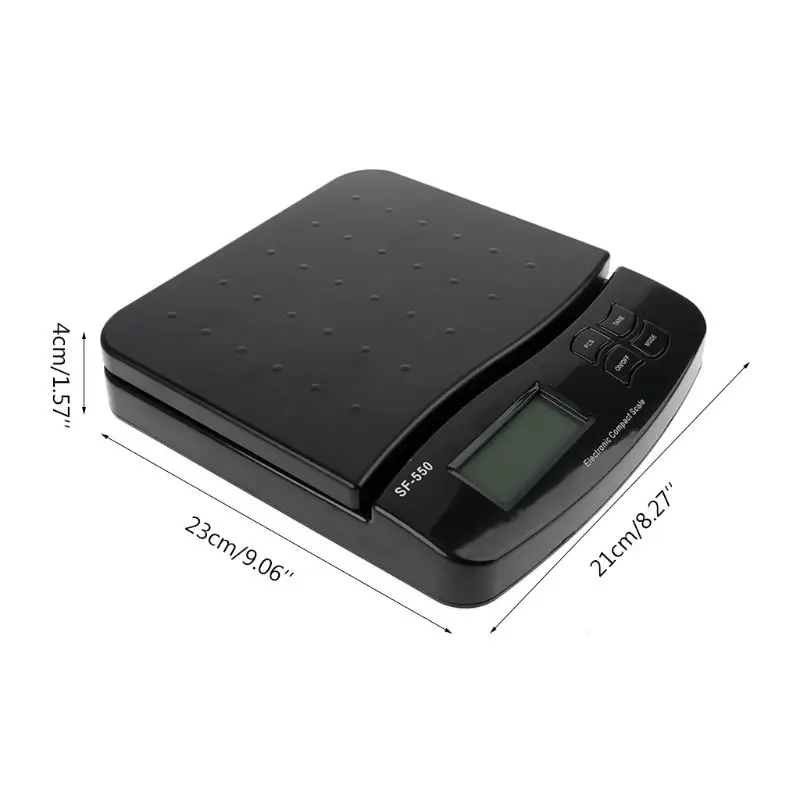 Imagem -02 - Balança Digital para Envio Postal 25kg 1g 55lb Balança Eletrônica com Função de Contagem Envio Direto