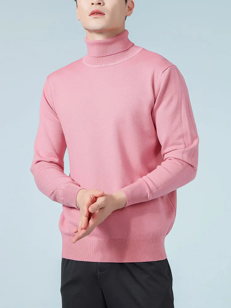 Men Cashmere Sweater Autumn Winter Soft Warm Jersey Jumper  Pull Homme Hiver Pullover  turtleneck Knitted Sweaters