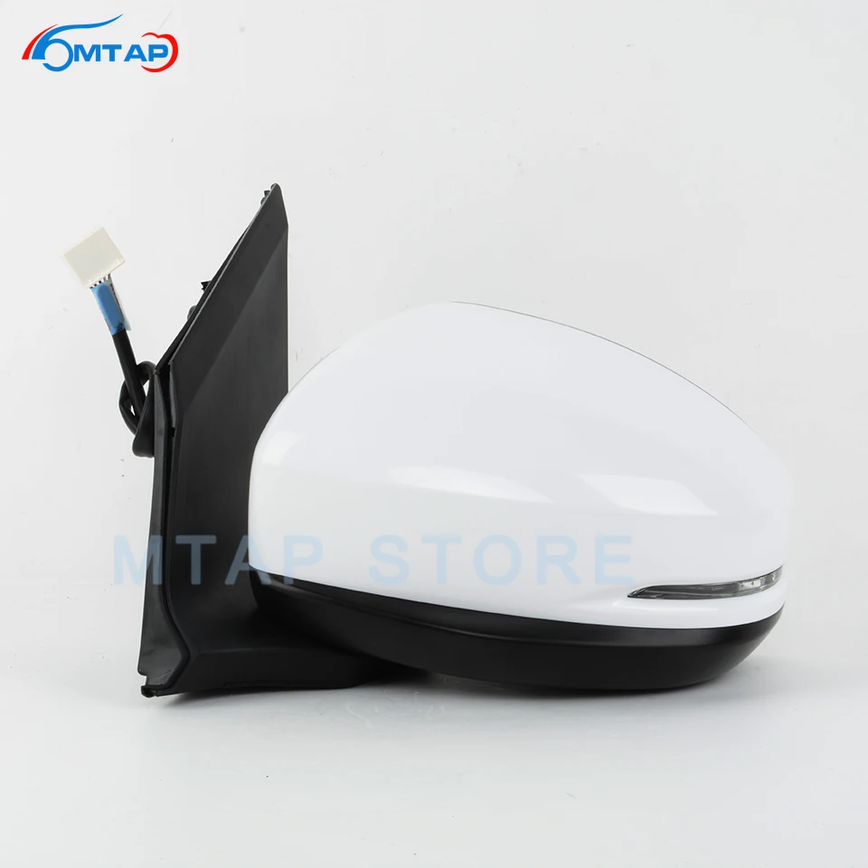 MTAP Outside Rearview Mirror Assy 3-PINS Without LED / 5-PINS With LED Light For Honda For City GM6 2015 2016 2017 2018 2019