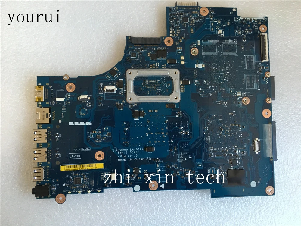 Imagem -02 - Yourui Cn0dnfv5 0dnfv5 Dnfv5 Vaw00 La-9104p Mainboard para Dell 3521 5521 Portátil Placa-mãe com I32375m Ddr3 Teste de Trabalho Perpec