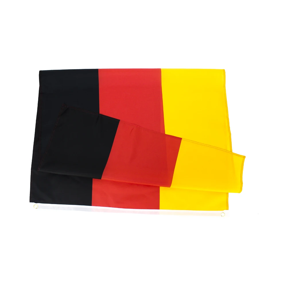 FLAGHUB 60X90 90X150cm Black Red Yellow De Deu German Deutschland Germany Flag