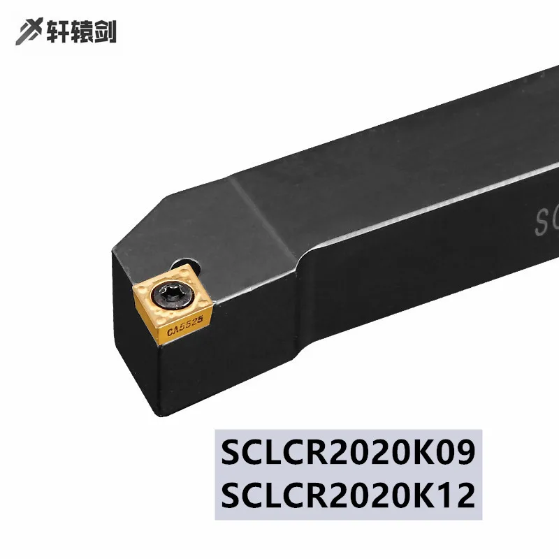 Toczenie zewnętrzne narzędzie tokarka CNC uchwyt SCLCR SCLCL 0808F06 1010H06 1212H06 1616H09 2020K09 dla wkładek CCMT, 1pc